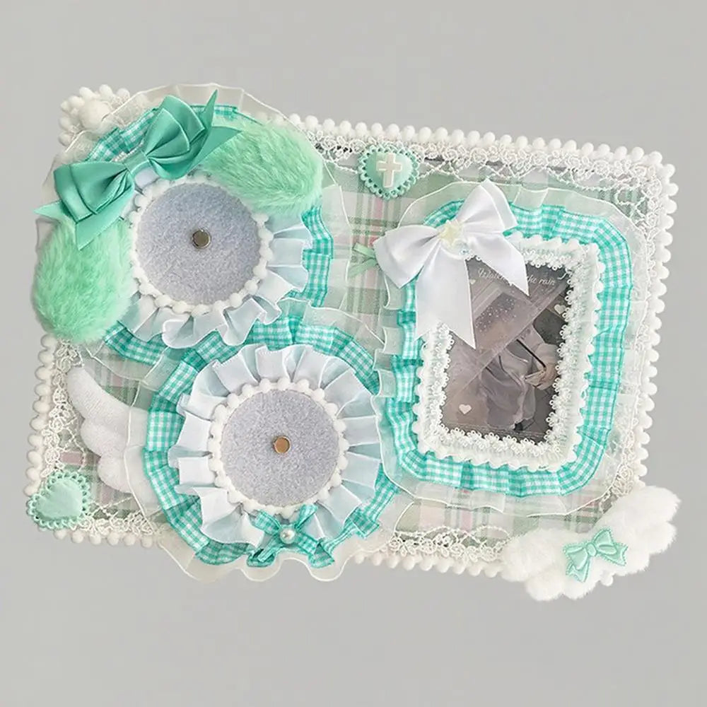 Lace Backplate Badge Organizer | Handmade Ita Bag Insert Board | Myitabag