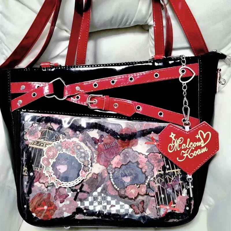 Heart Chain Punk Ita Bag 丨 Myitabag
