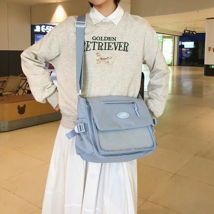 Y2K Flap Messenger Ita Bag 丨 Myitabag