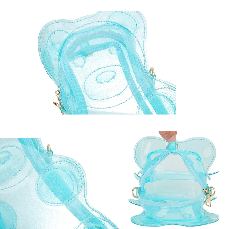 Transparent Bear Backpack 丨 Myitabag
