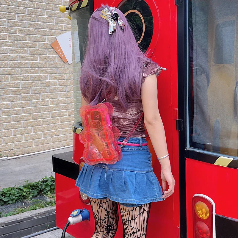 Transparent Bear Backpack 丨 Myitabag