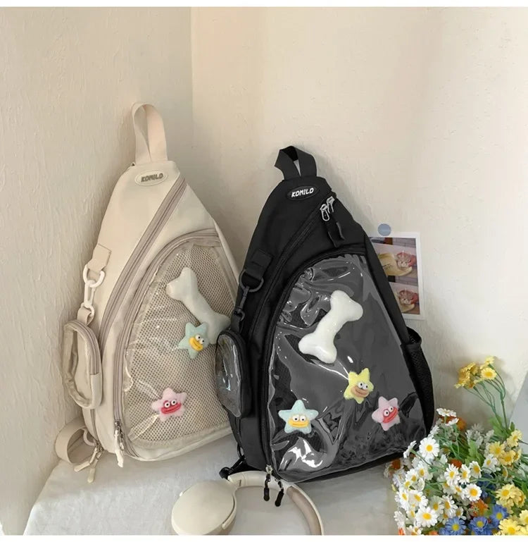 Transparent Ita Backpack with Front Display 丨 Myitabag