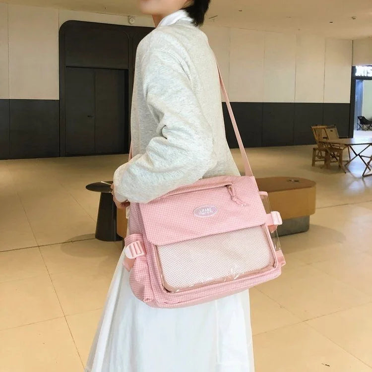 Y2K Flap Messenger Ita Bag 丨 Myitabag