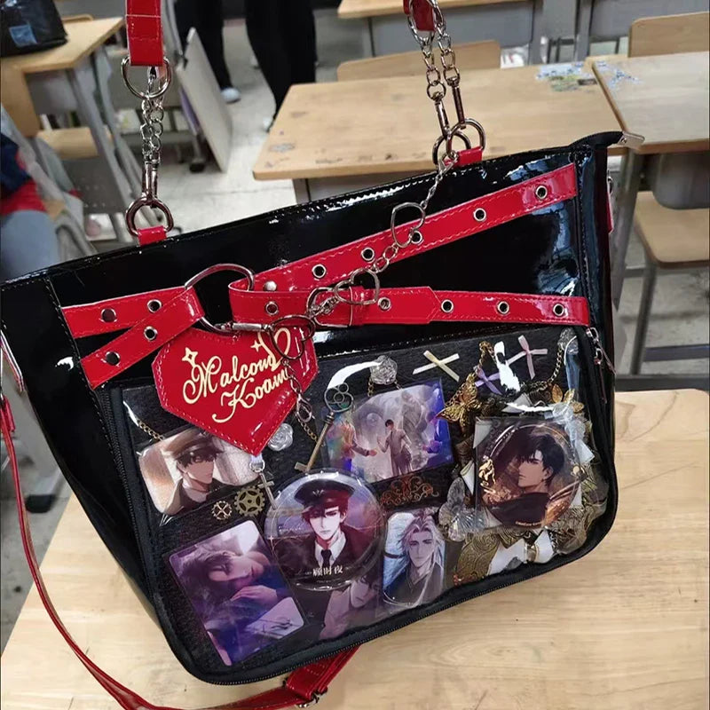 Heart Chain Punk Ita Bag 丨 Myitabag