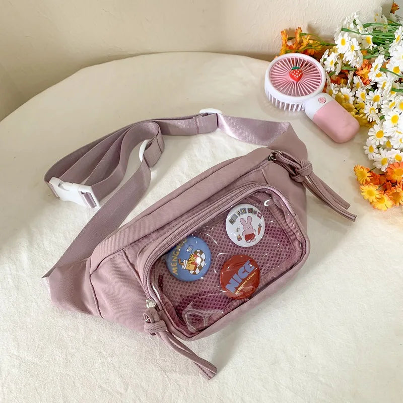 Kawaii Nylon Crossbody Itabag 丨 Myitabag