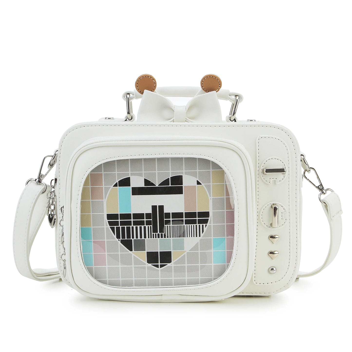 Novelty TV Shape Ita Bag | Retro Shoulder Crossbody | Myitabag