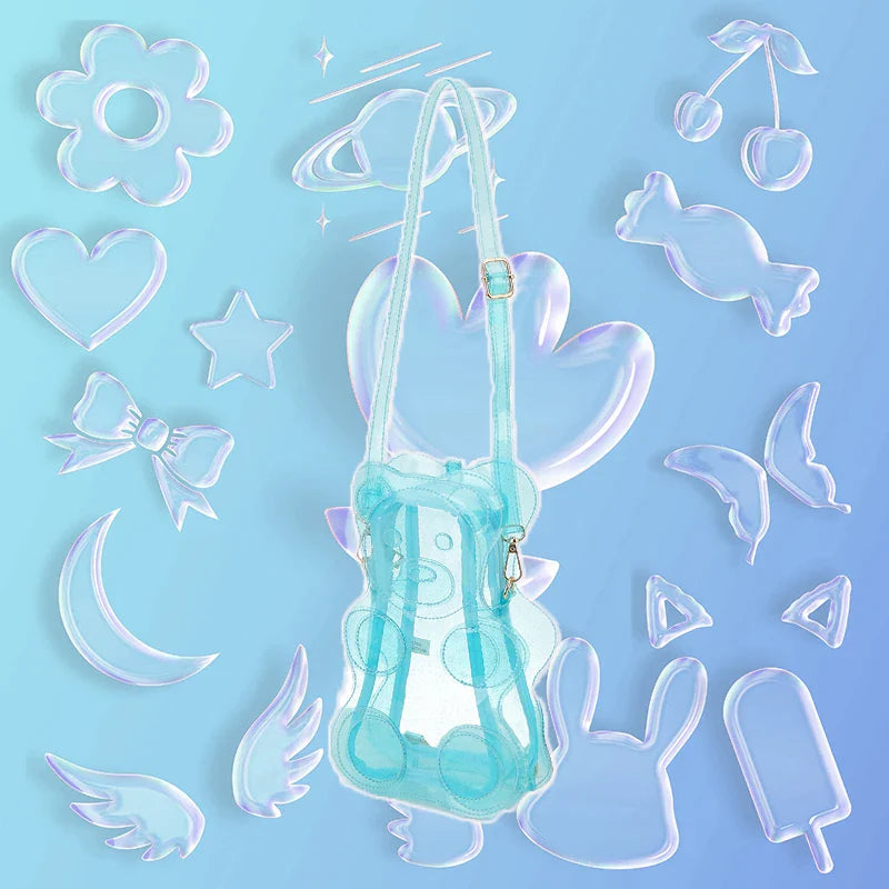 Transparent Bear Backpack 丨 Myitabag