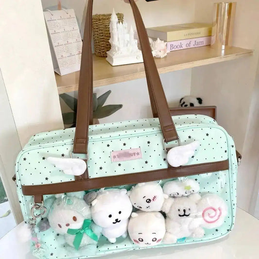 Wide Pastel Lace Ita Tote 丨 Myitabag