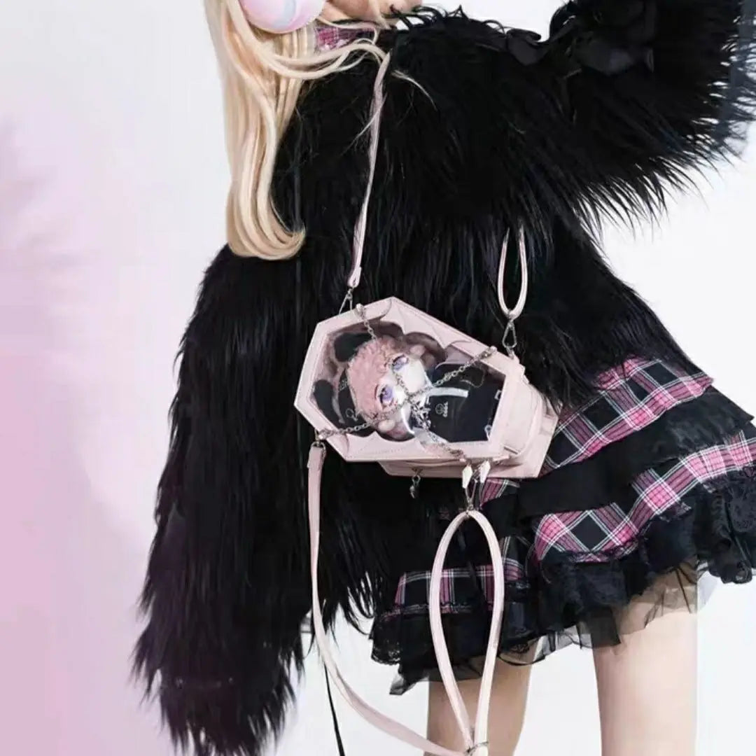Gothic Coffin Ita bag with Chain 丨 Myitabag