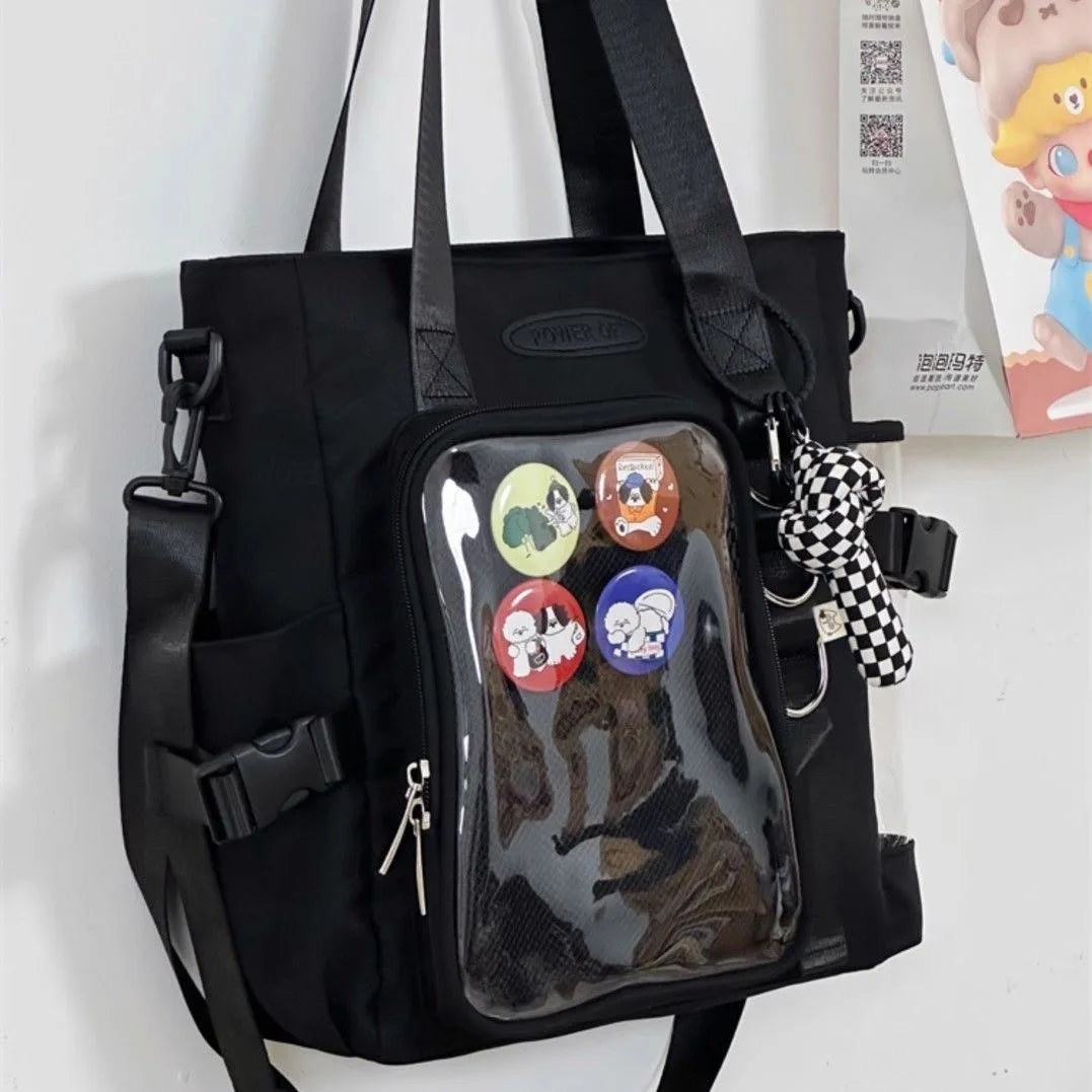 Showcase Nylon Shoulder Itabag 丨 Myitabag
