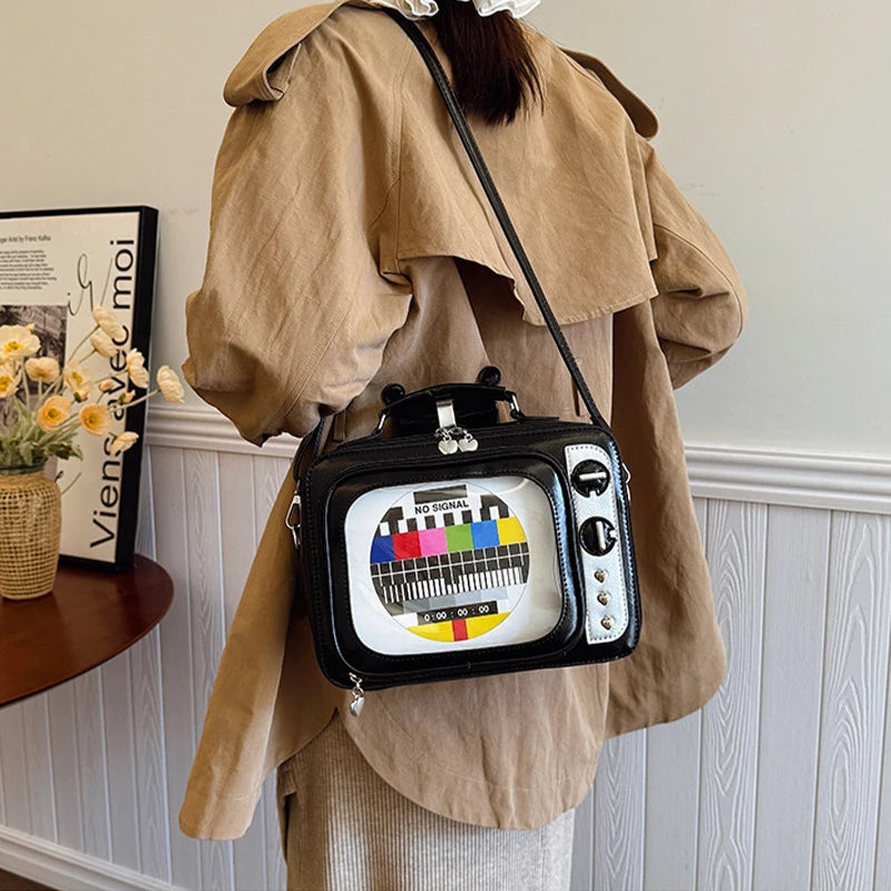 Retro Square TV Ita Bag | Crossbody Shoulder Bag | Myitabag