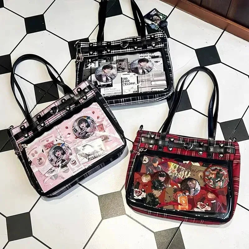 Tartan Crossbody Ita Bag 丨 Myitabag