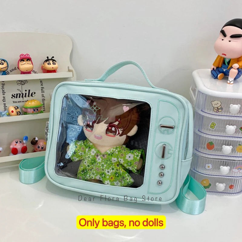 TV Model Ita Backpack | Transparent Display Knapsack | Myitabag