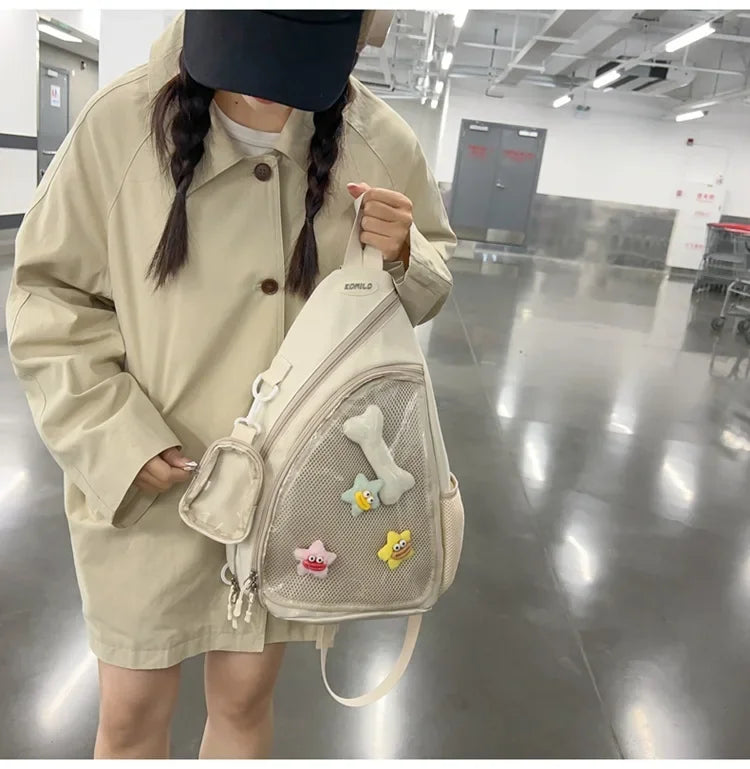 Transparent Ita Backpack with Front Display 丨 Myitabag