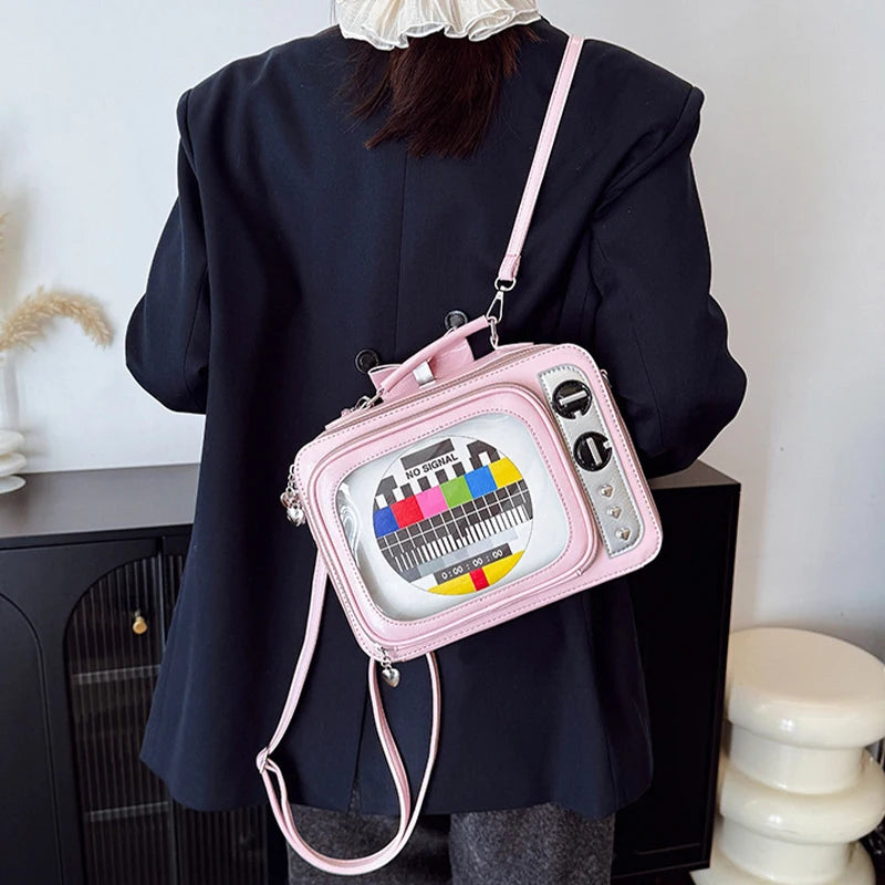 Retro Square TV Ita Bag | Crossbody Shoulder Bag | Myitabag