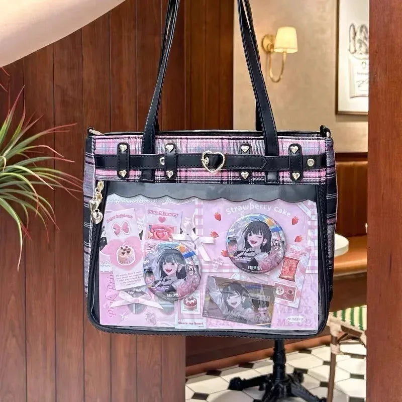 Tartan Crossbody Ita Bag 丨 Myitabag