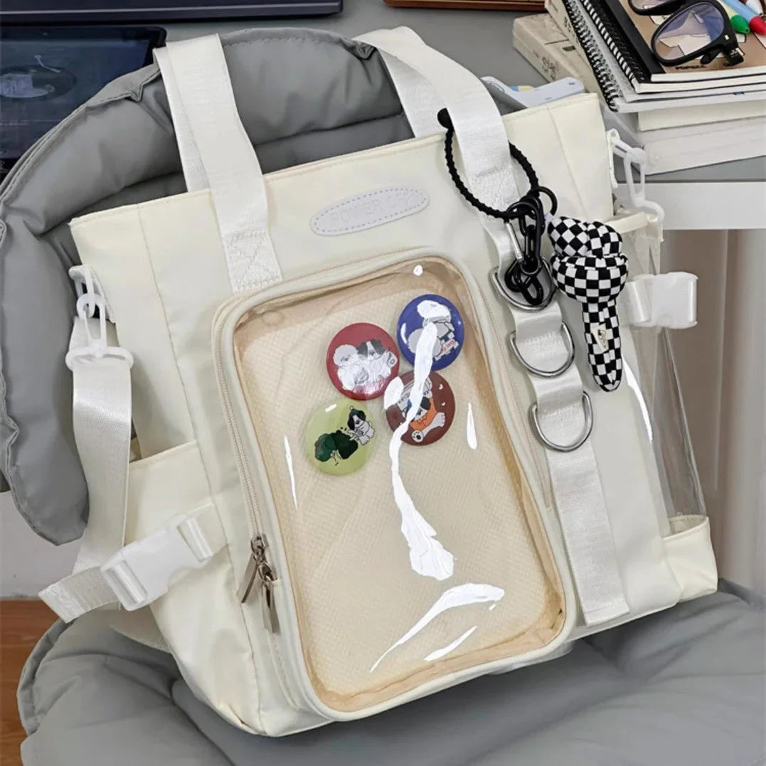Showcase Nylon Shoulder Itabag 丨 Myitabag