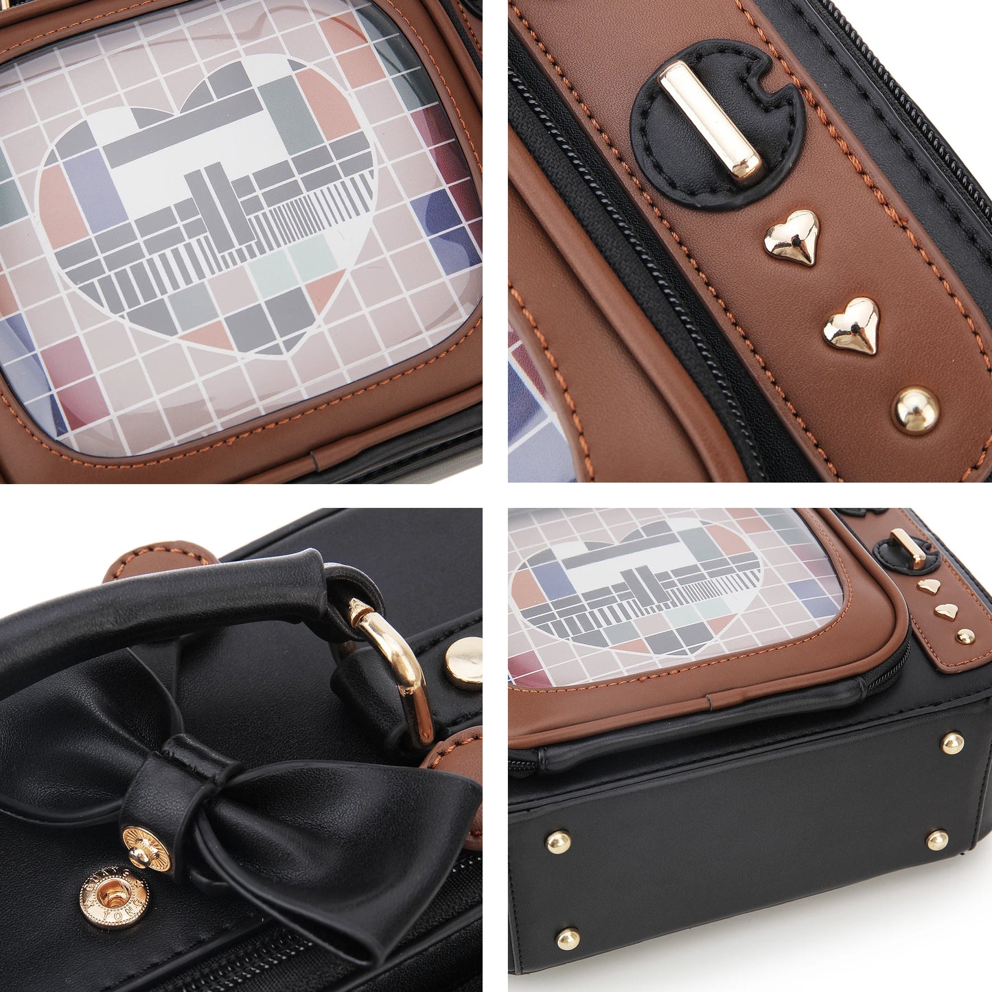 Novelty TV Shape Ita Bag | Retro Shoulder Crossbody | Myitabag