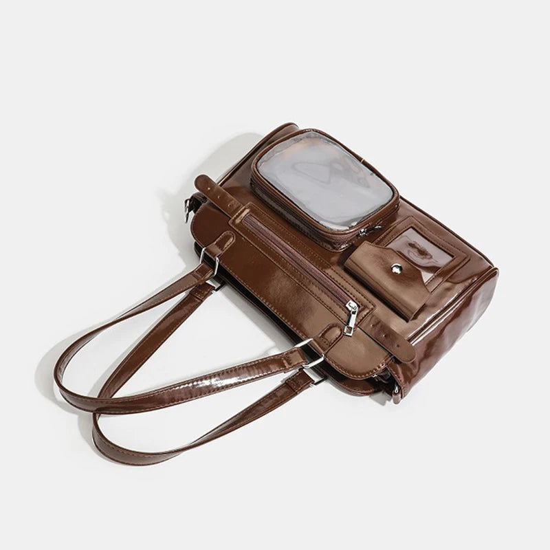 Anime Character Ita Bag | Transparent Pin Display Crossbody | Myitabag