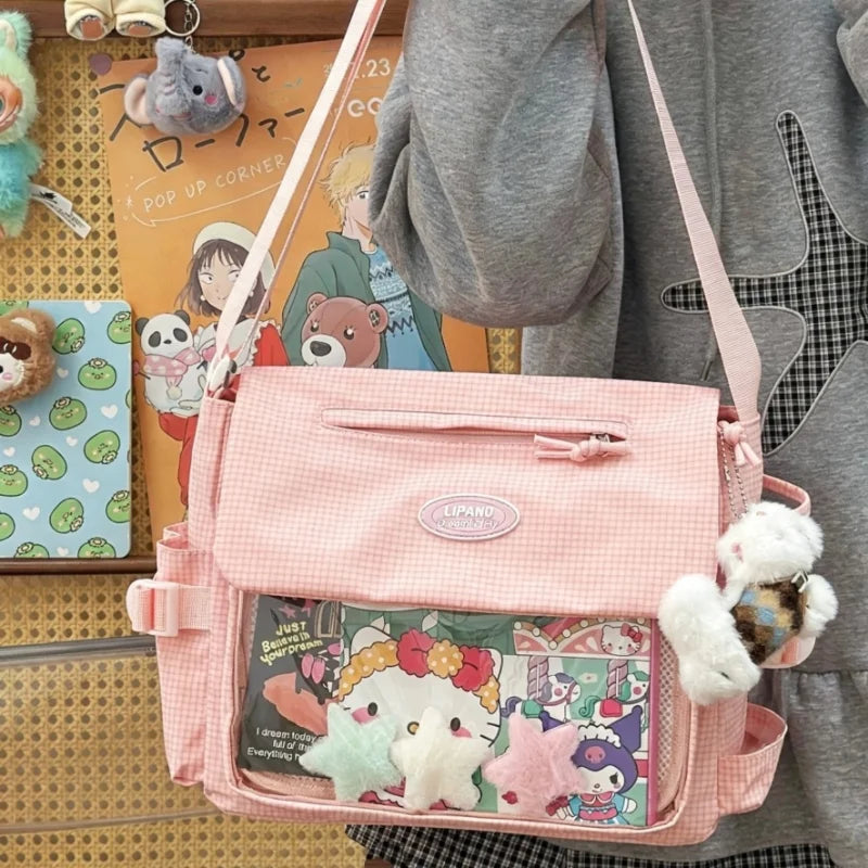Y2K Flap Messenger Ita Bag 丨 Myitabag