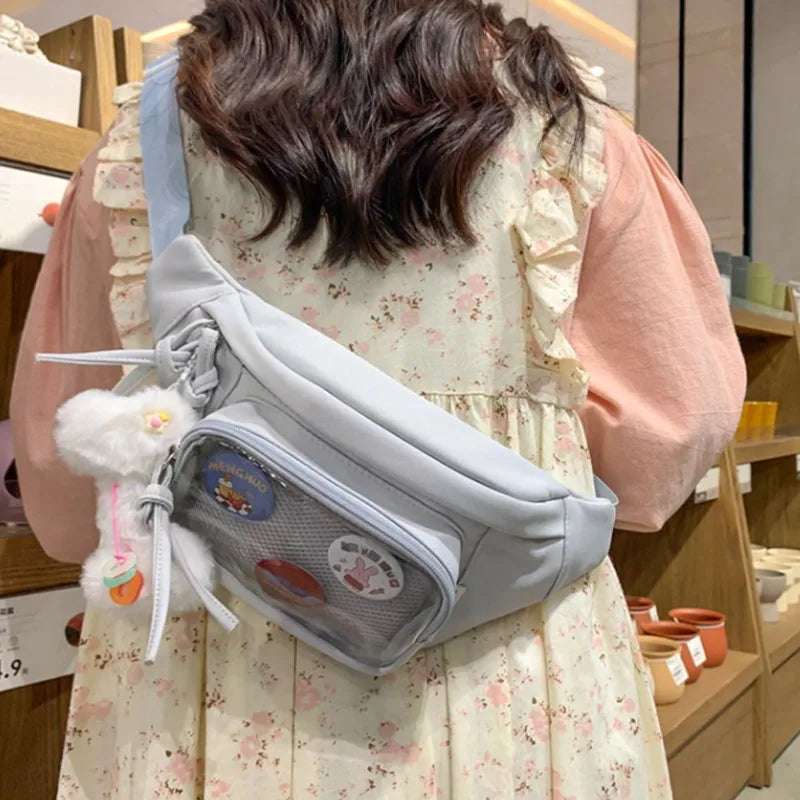 Kawaii Nylon Crossbody Itabag 丨 Myitabag