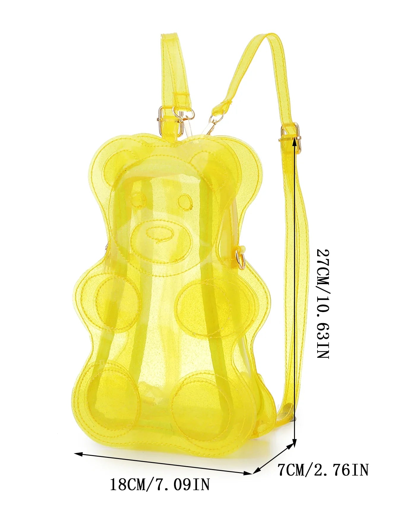 Transparent Bear Backpack 丨 Myitabag