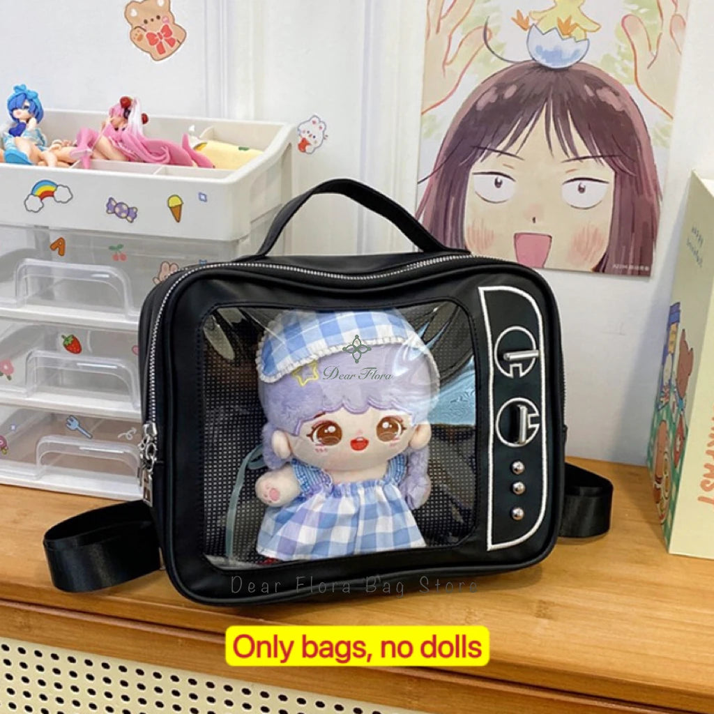 TV Model Ita Backpack | Transparent Display Knapsack | Myitabag