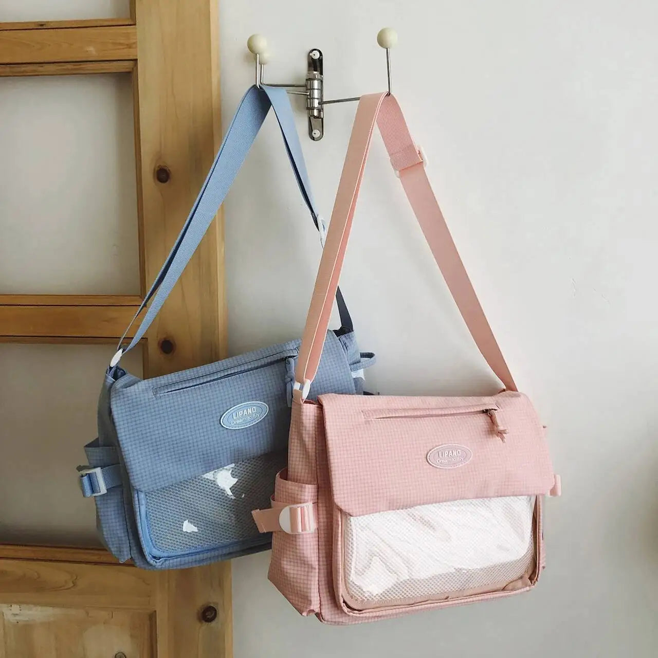 Y2K Flap Messenger Ita Bag 丨 Myitabag
