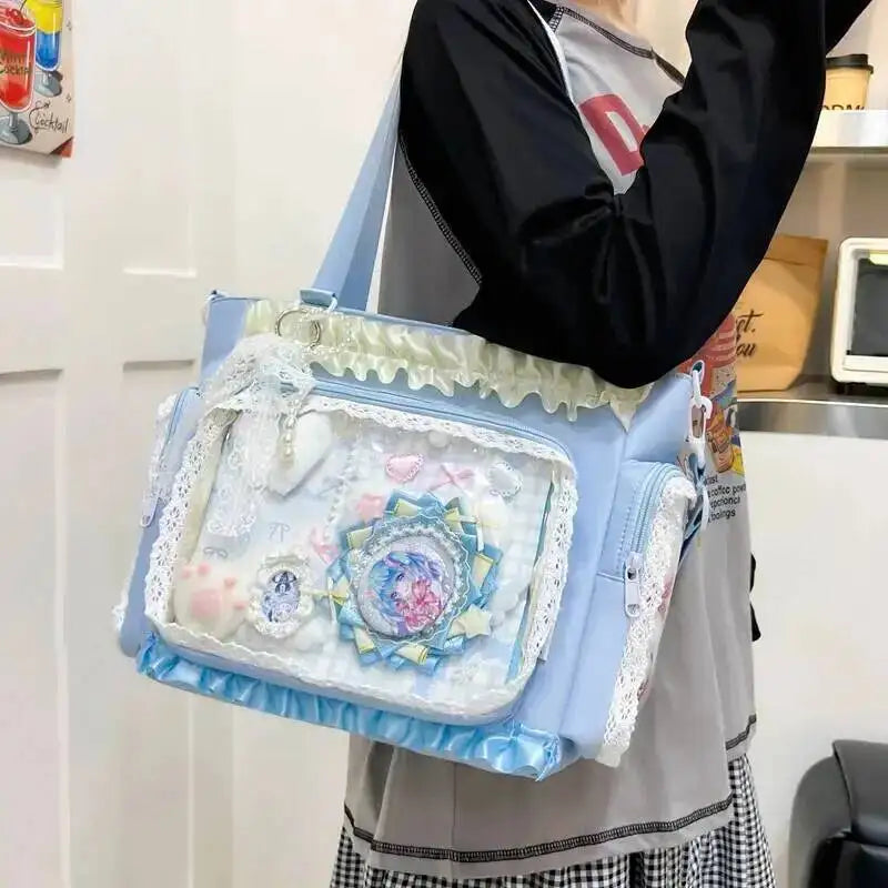 Sweetheart Ruffle Ita Crossbody 丨 Myitabag