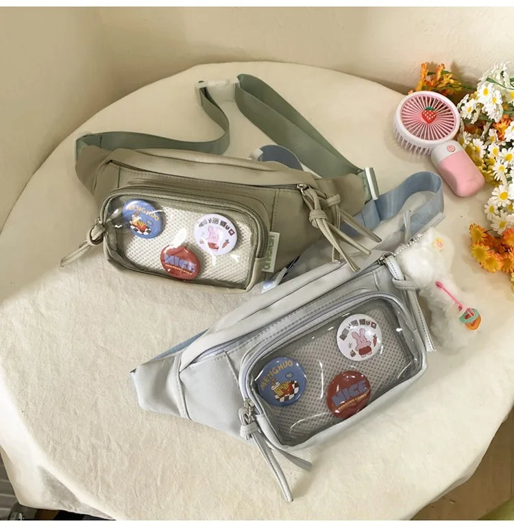 Kawaii Nylon Crossbody Itabag 丨 Myitabag