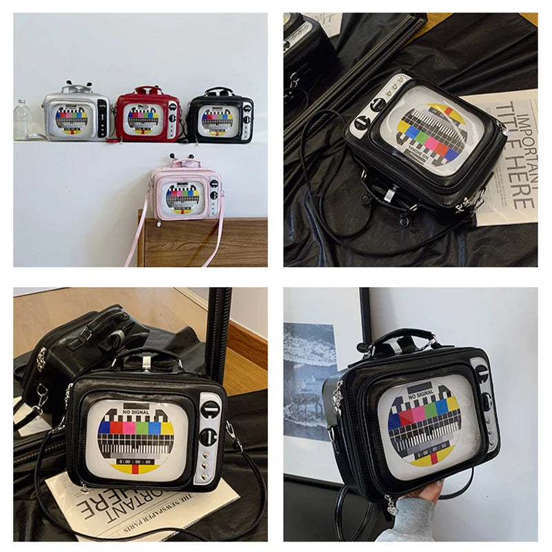 Retro Square TV Ita Bag | Crossbody Shoulder Bag | Myitabag