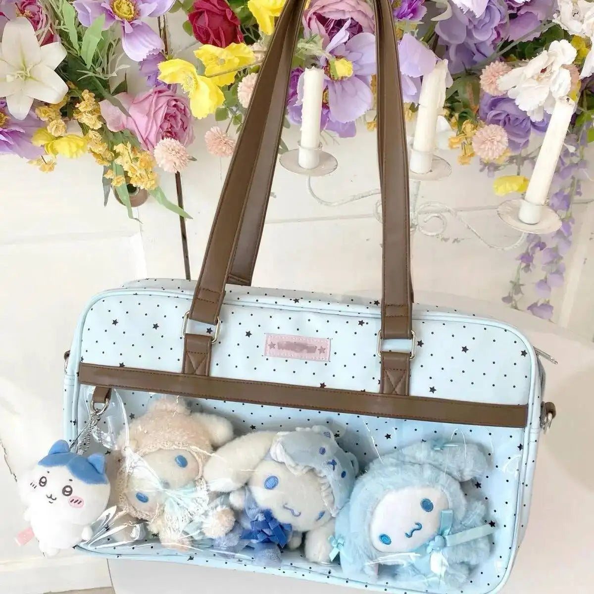 Wide Pastel Lace Ita Tote 丨 Myitabag