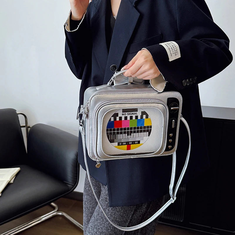 Retro Square TV Ita Bag | Crossbody Shoulder Bag | Myitabag