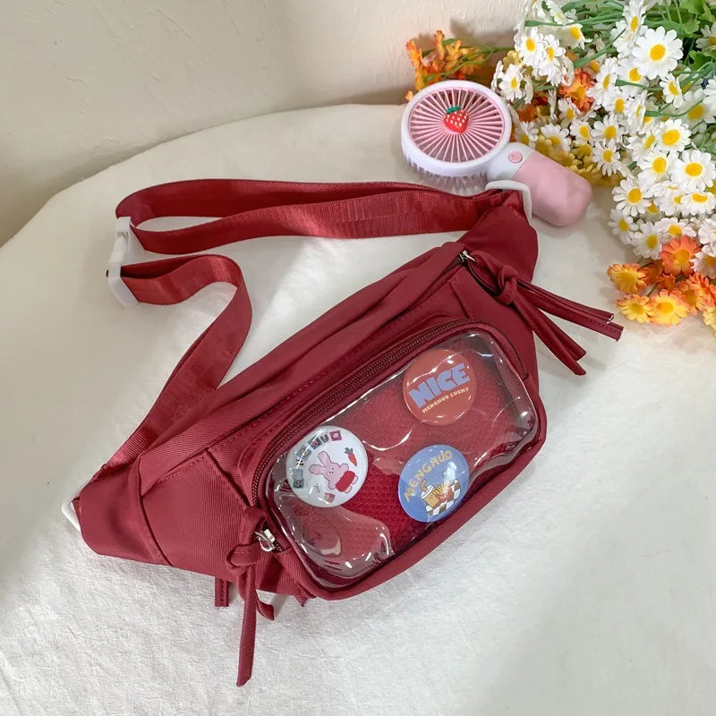 Kawaii Nylon Crossbody Itabag 丨 Myitabag