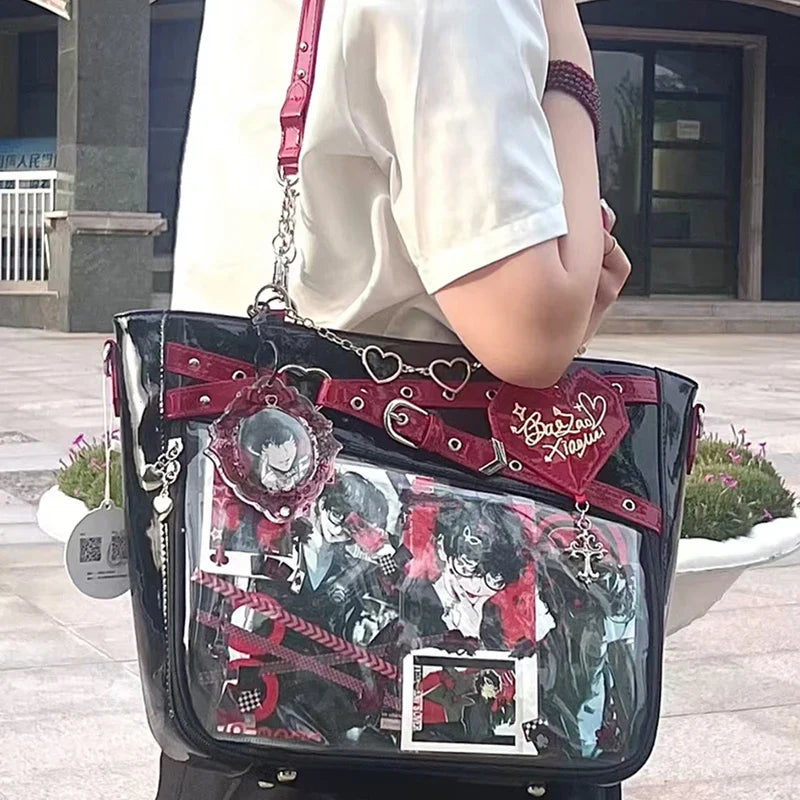 Heart Chain Punk Ita Bag 丨 Myitabag