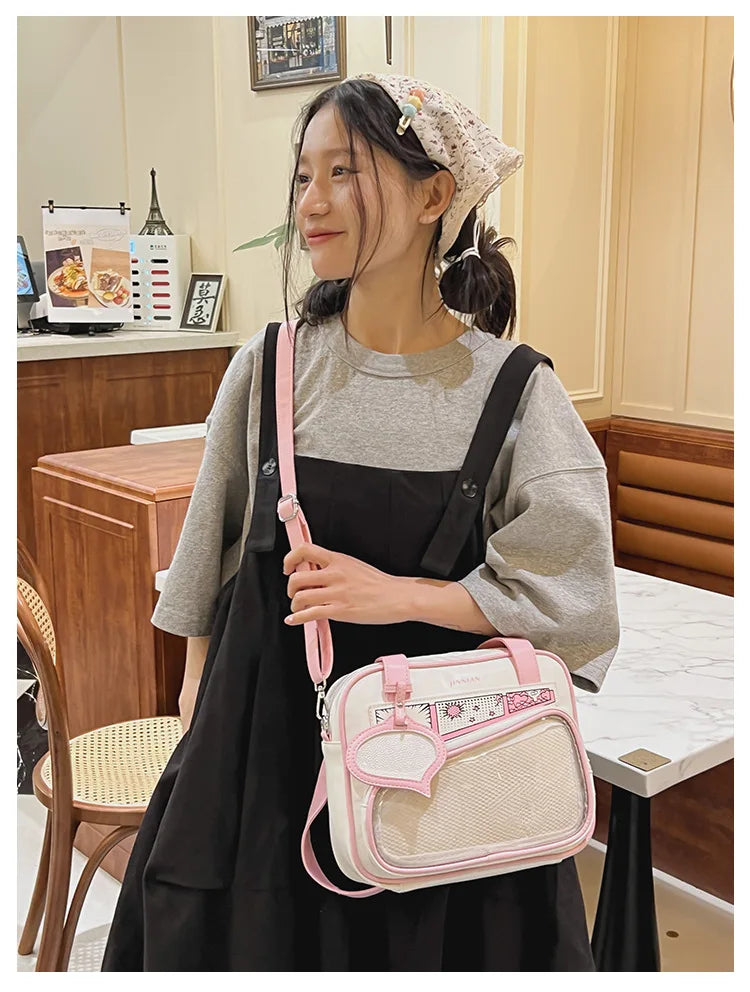 Japanese High School Cartoon Style Ita Bag 丨 Myitabag