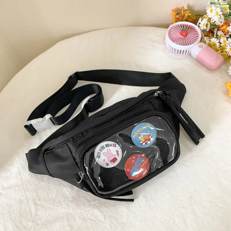 Kawaii Nylon Crossbody Itabag 丨 Myitabag