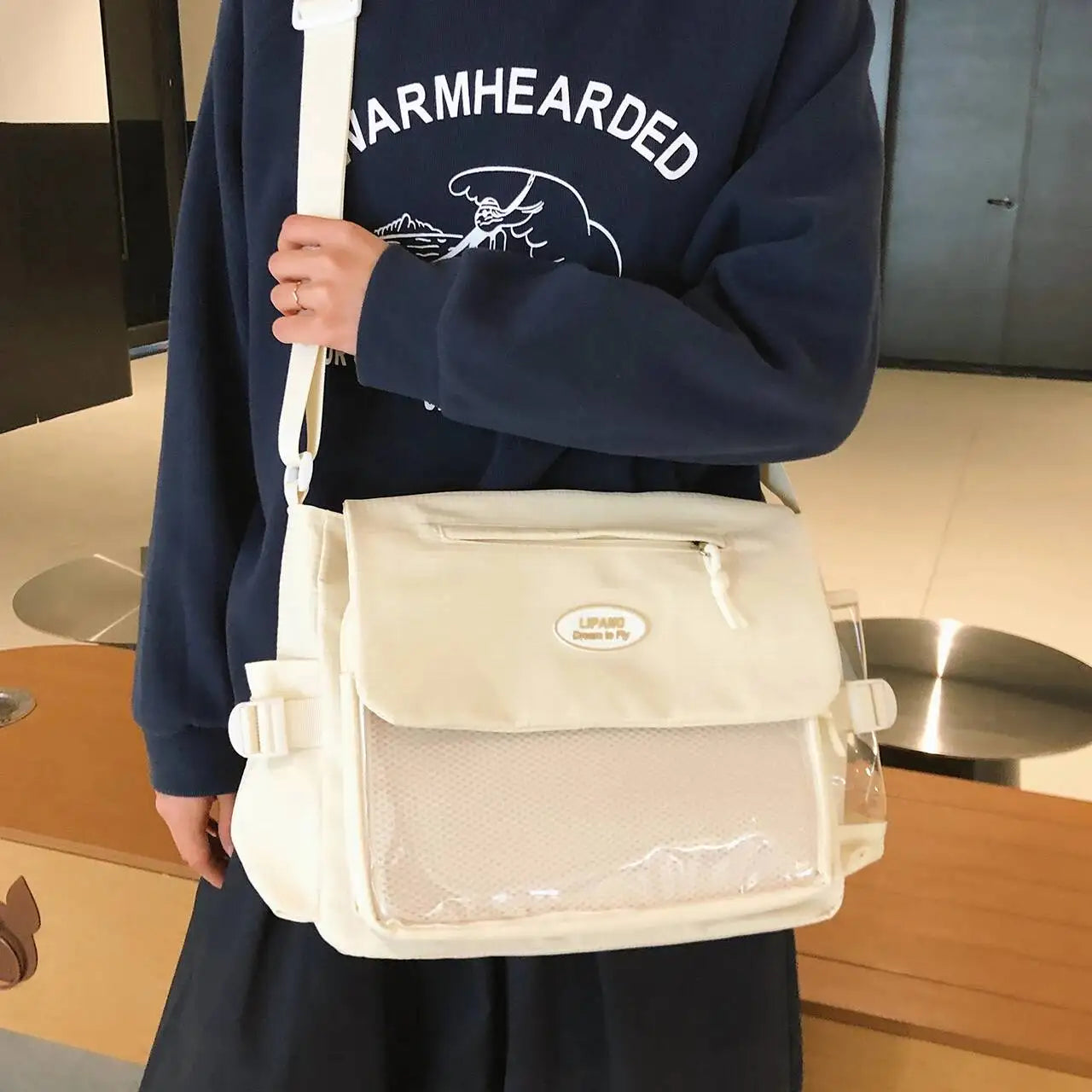 Y2K Flap Messenger Ita Bag 丨 Myitabag