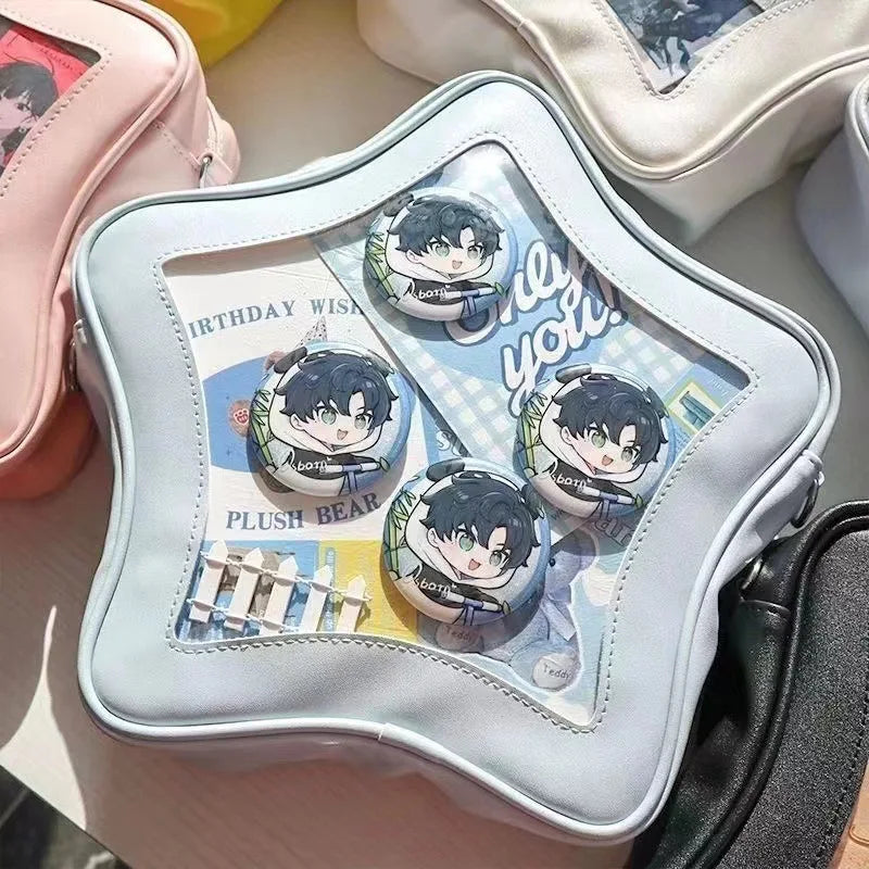 Shiny Star Ita Bag product view | anime ita bag | Myitabag