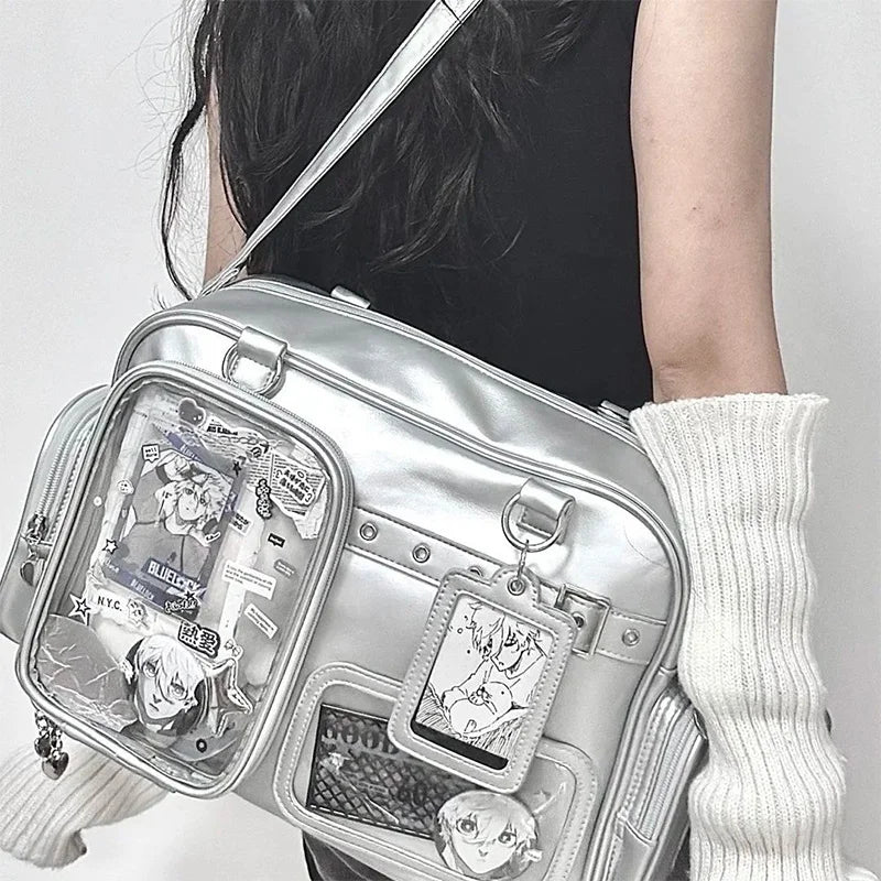 Japanese JK Tote Ita Bag | Large Capacity School Shoulder | Myitabag