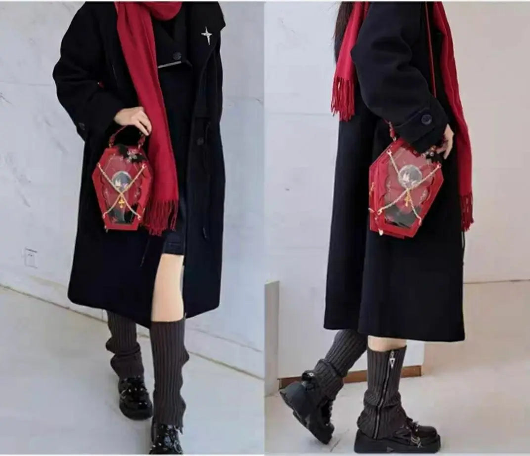Gothic Coffin Ita bag with Chain 丨 Myitabag