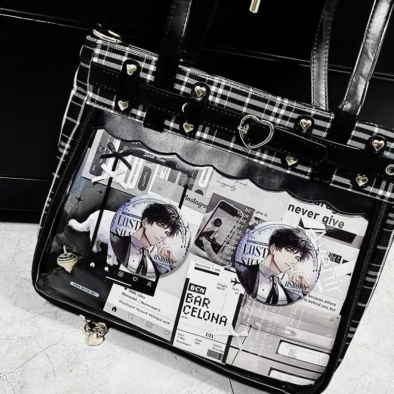 Tartan Crossbody Ita Bag 丨 Myitabag