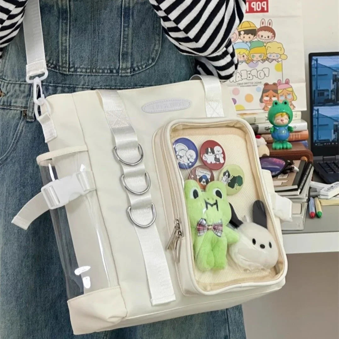 Showcase Nylon Shoulder Itabag 丨 Myitabag