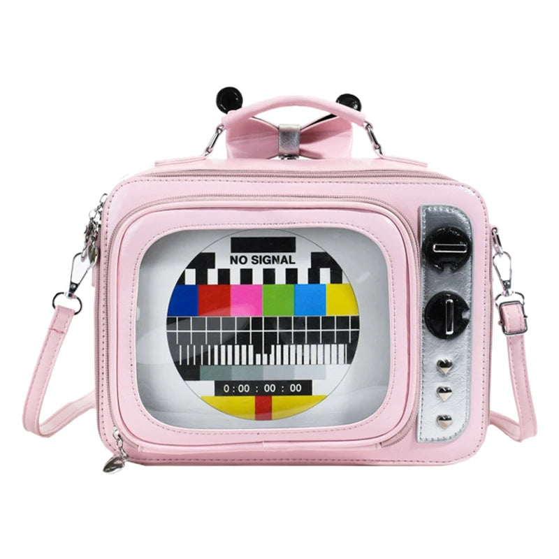 Retro Square TV Ita Bag | Crossbody Shoulder Bag | Myitabag