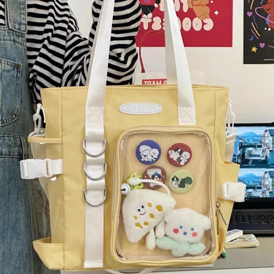 Showcase Nylon Shoulder Itabag 丨 Myitabag
