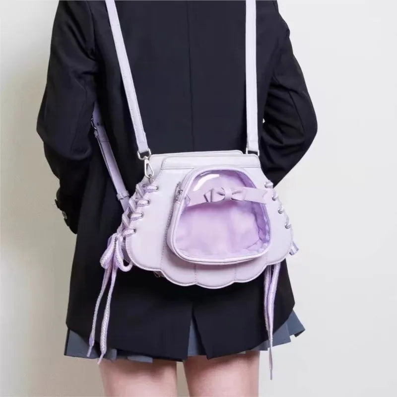 Lavender Ita Bag with Bow 丨 Myitabag