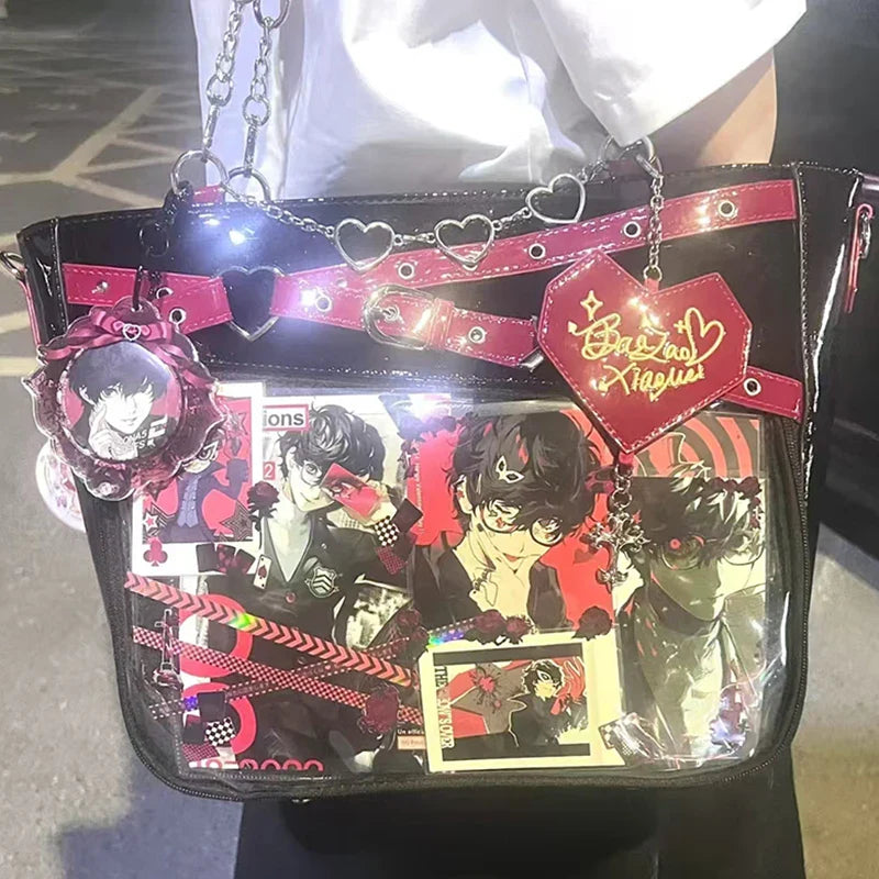 Heart Chain Punk Ita Bag 丨 Myitabag