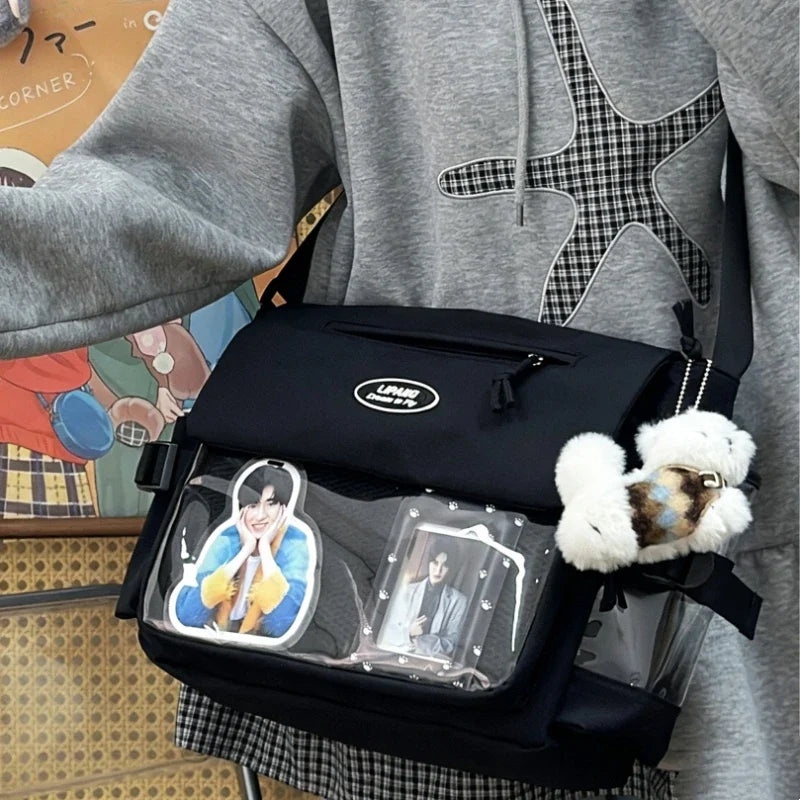 Y2K Flap Messenger Ita Bag 丨 Myitabag