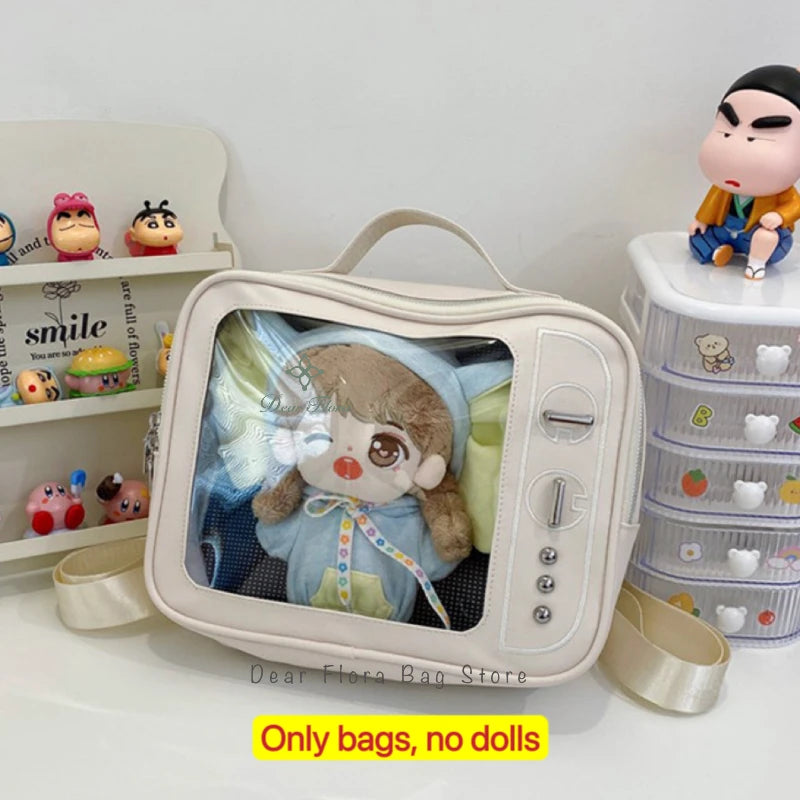 TV Model Ita Backpack | Transparent Display Knapsack | Myitabag
