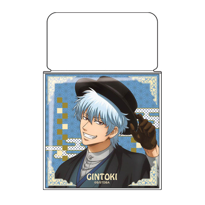 Square Transparent Anime Badge Protector Sleeve 丨 Myitabag